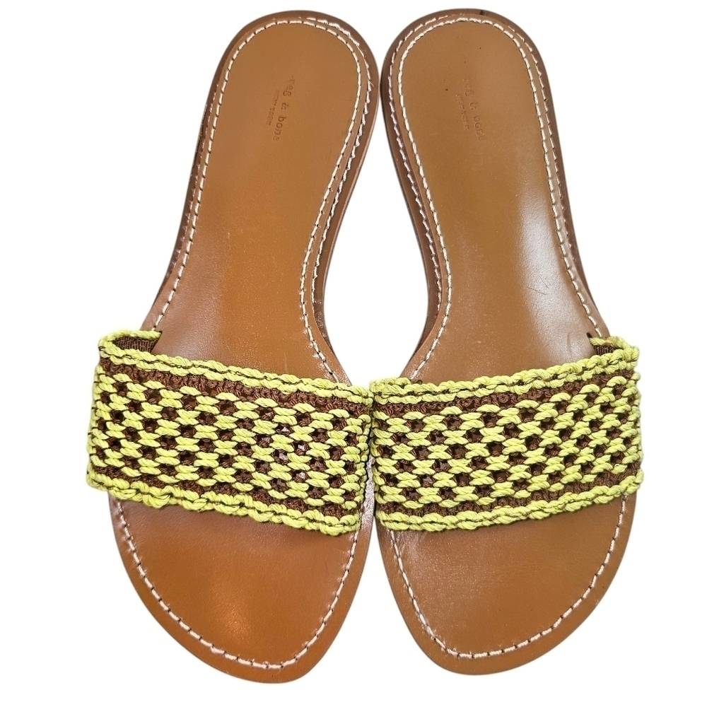Rag & Bone Melrose Slides Sandals in 38.5 (8)